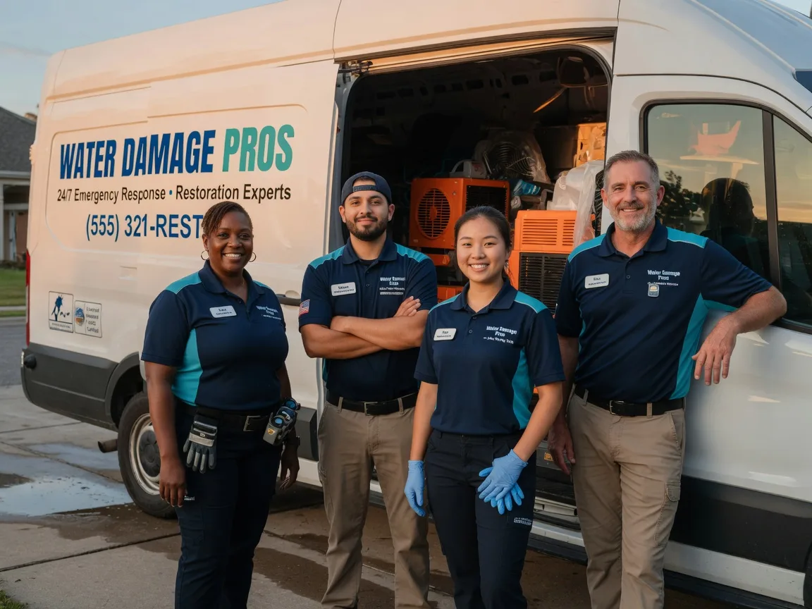 Water Damage Restoration company in West Newton, IN